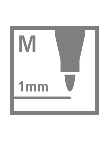  C/10 rotulador stabilo pen 24 amarillo limon nº24 punta 1,0 mm 